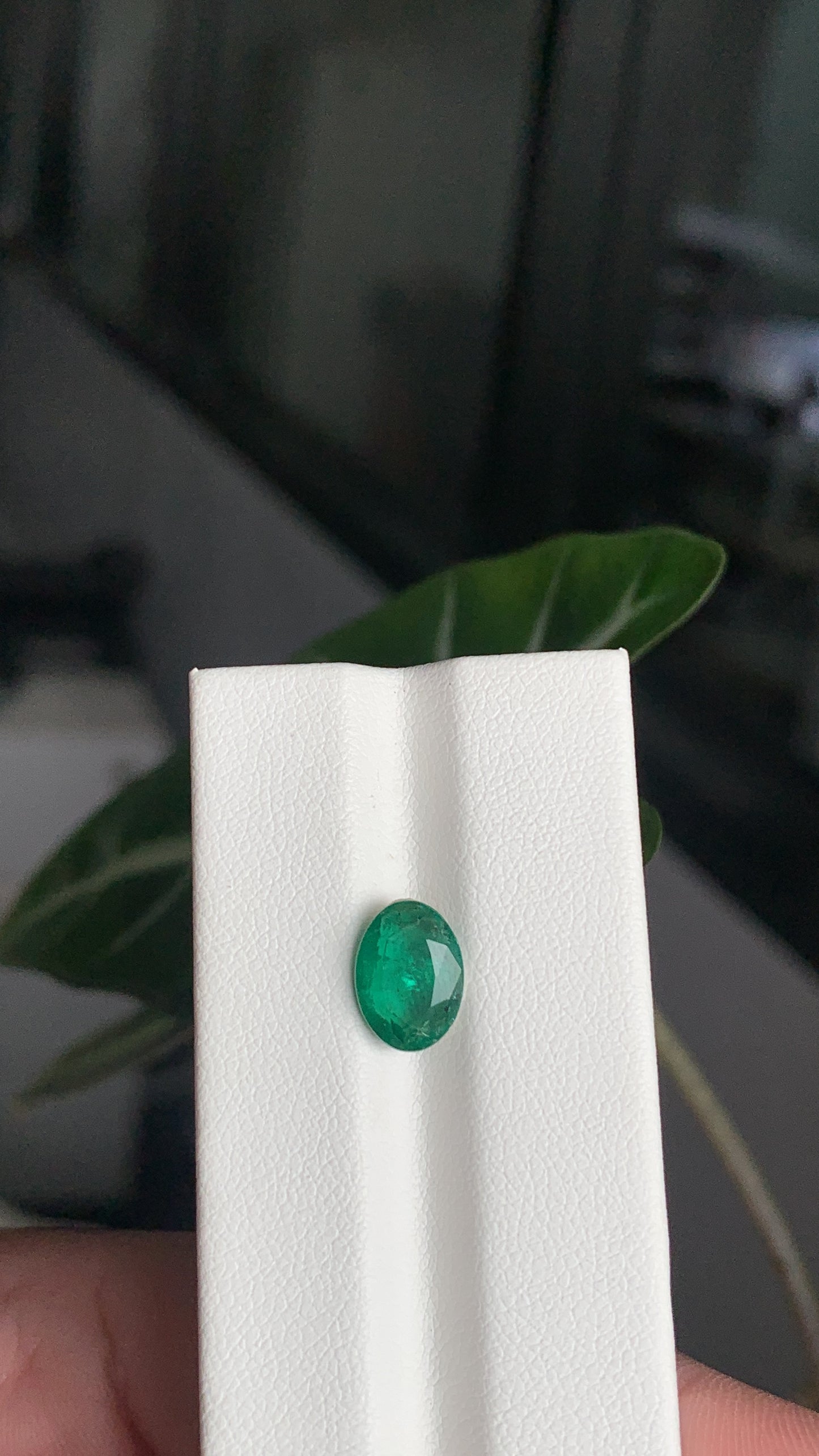 EX-059 Emerald Oval 1.69cts 9.30 x 6.85 x 4.60 mm GFCO