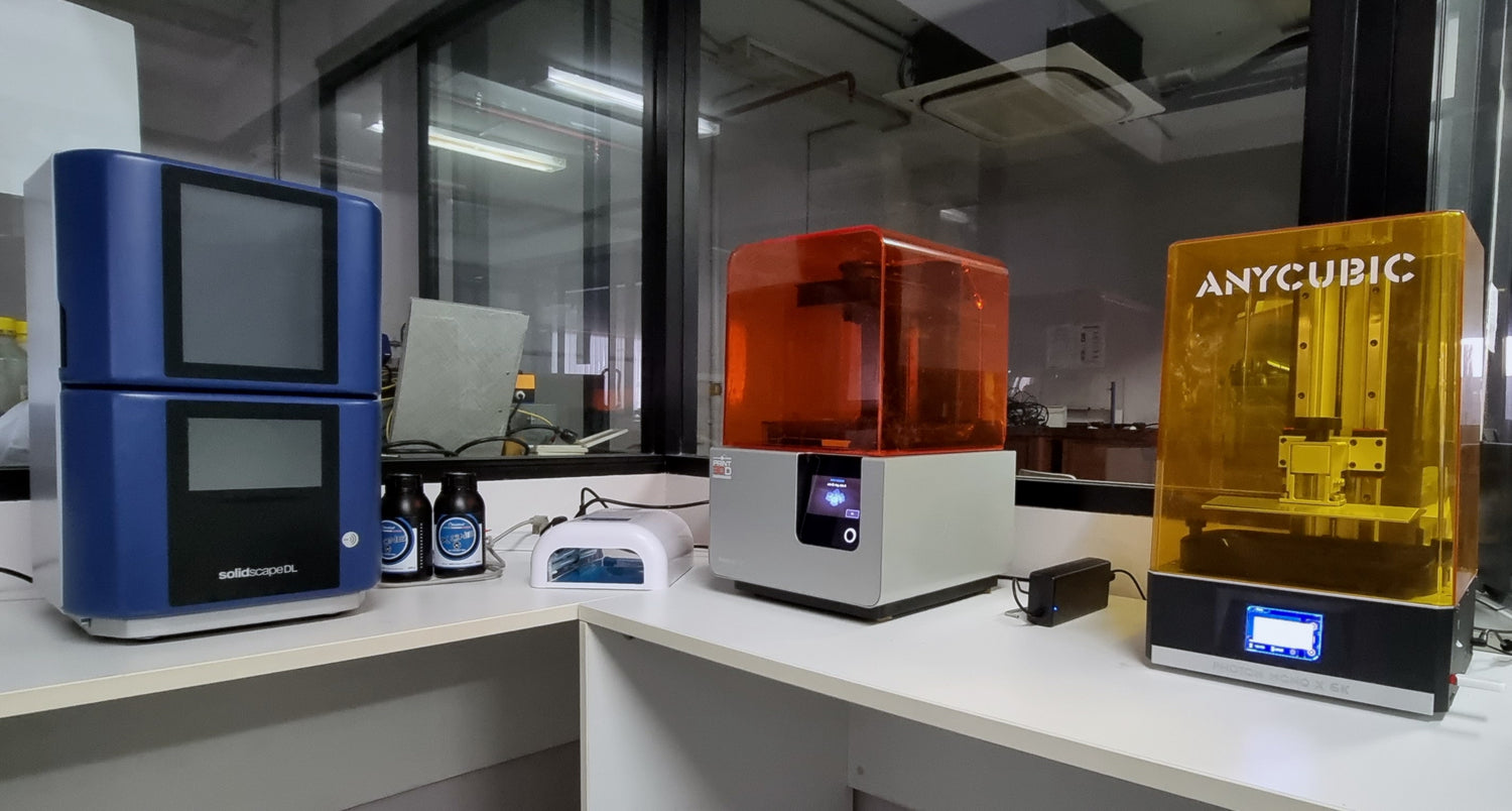 CAD CAM 3D printing of resin for direct casting at Casa Jewels