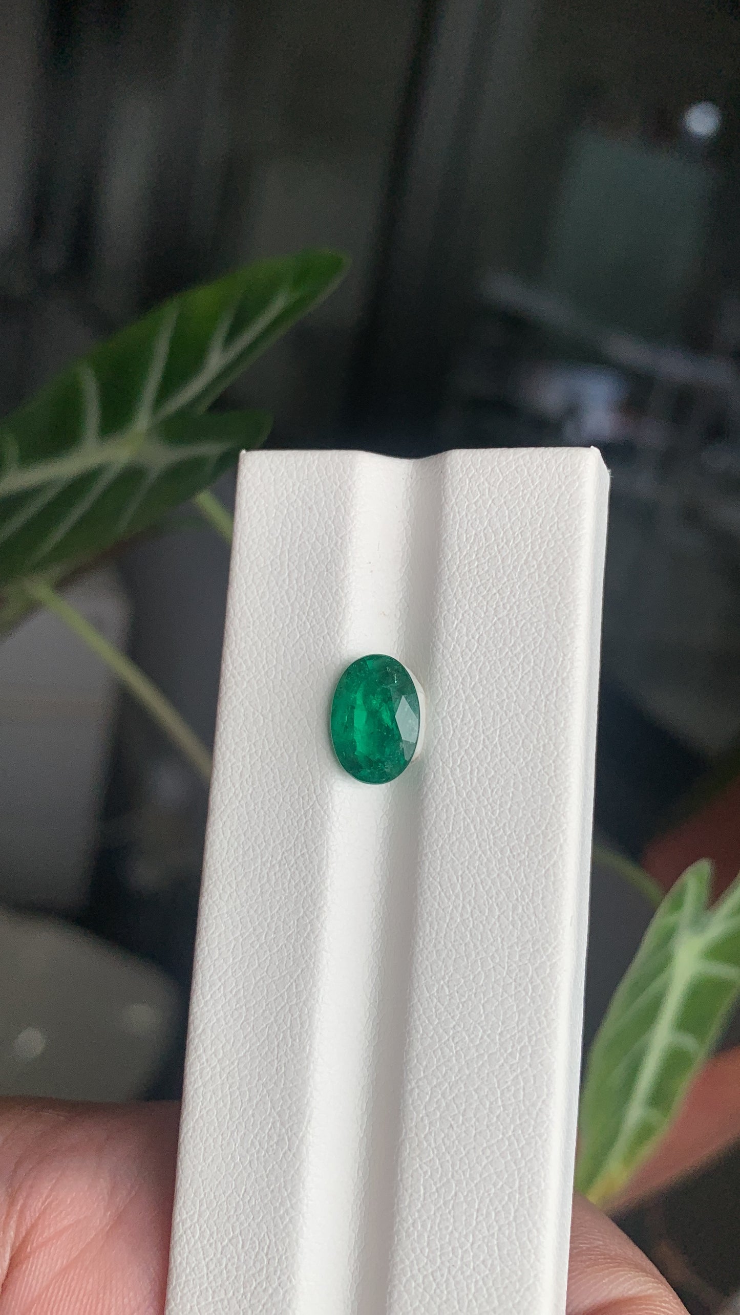 EX-050 Emerald Oval 1.91cts 9.69 x 6.93 x 4.54 mm