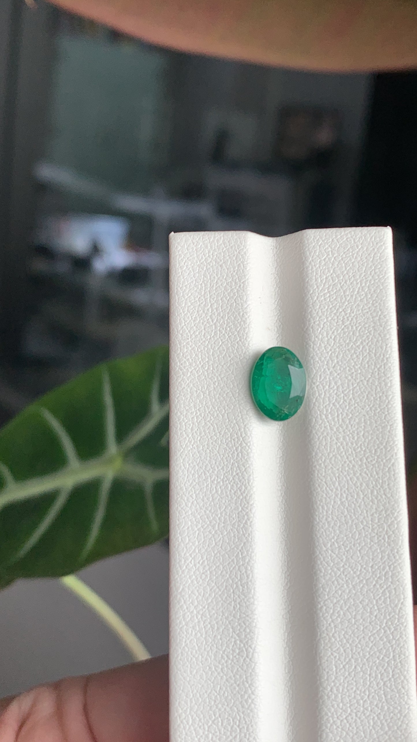 EX-059 Emerald Oval 1.69cts 9.30 x 6.85 x 4.60 mm GFCO