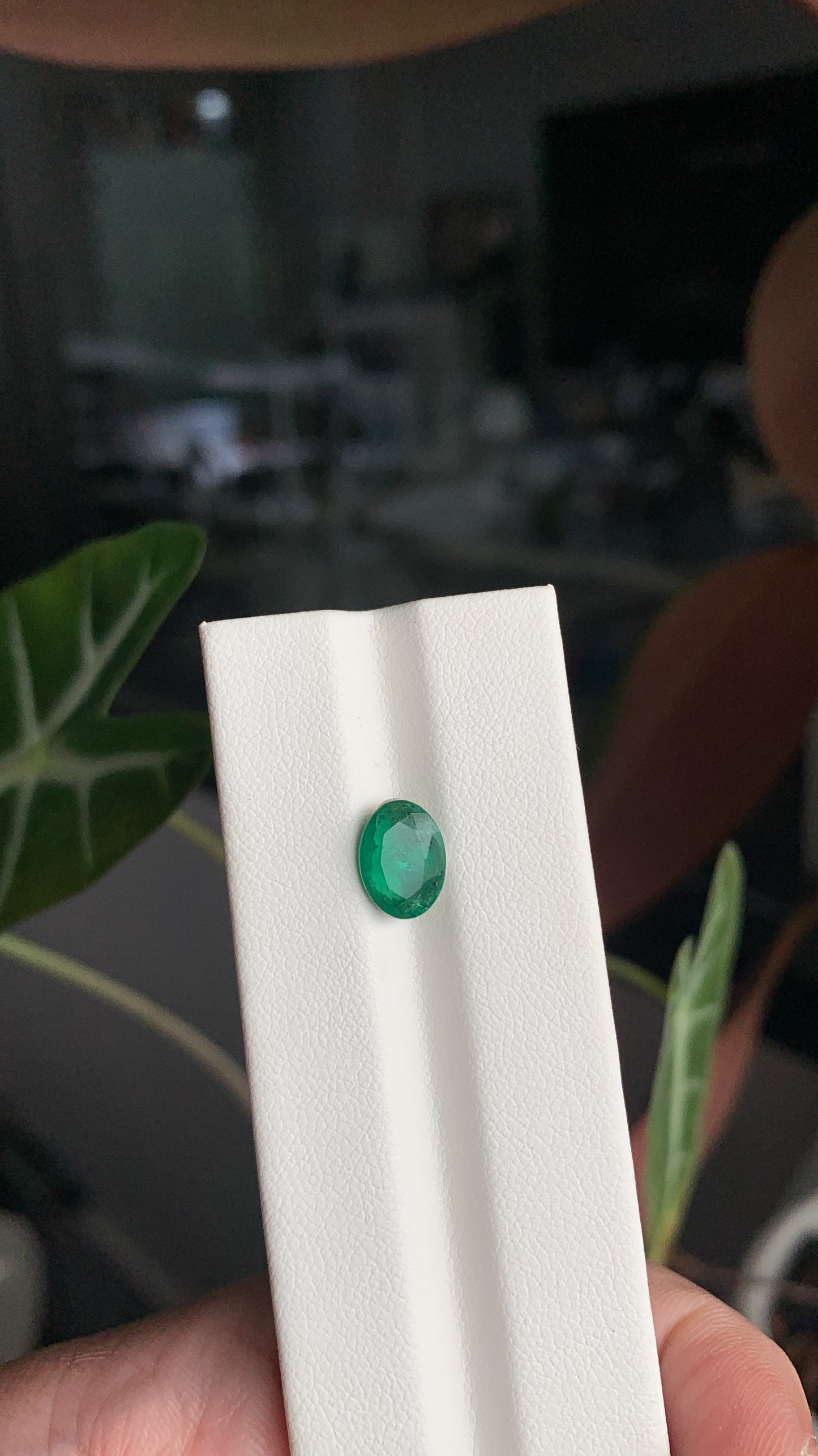 EX-059 Emerald Oval 1.69cts 9.30 x 6.85 x 4.60 mm GFCO
