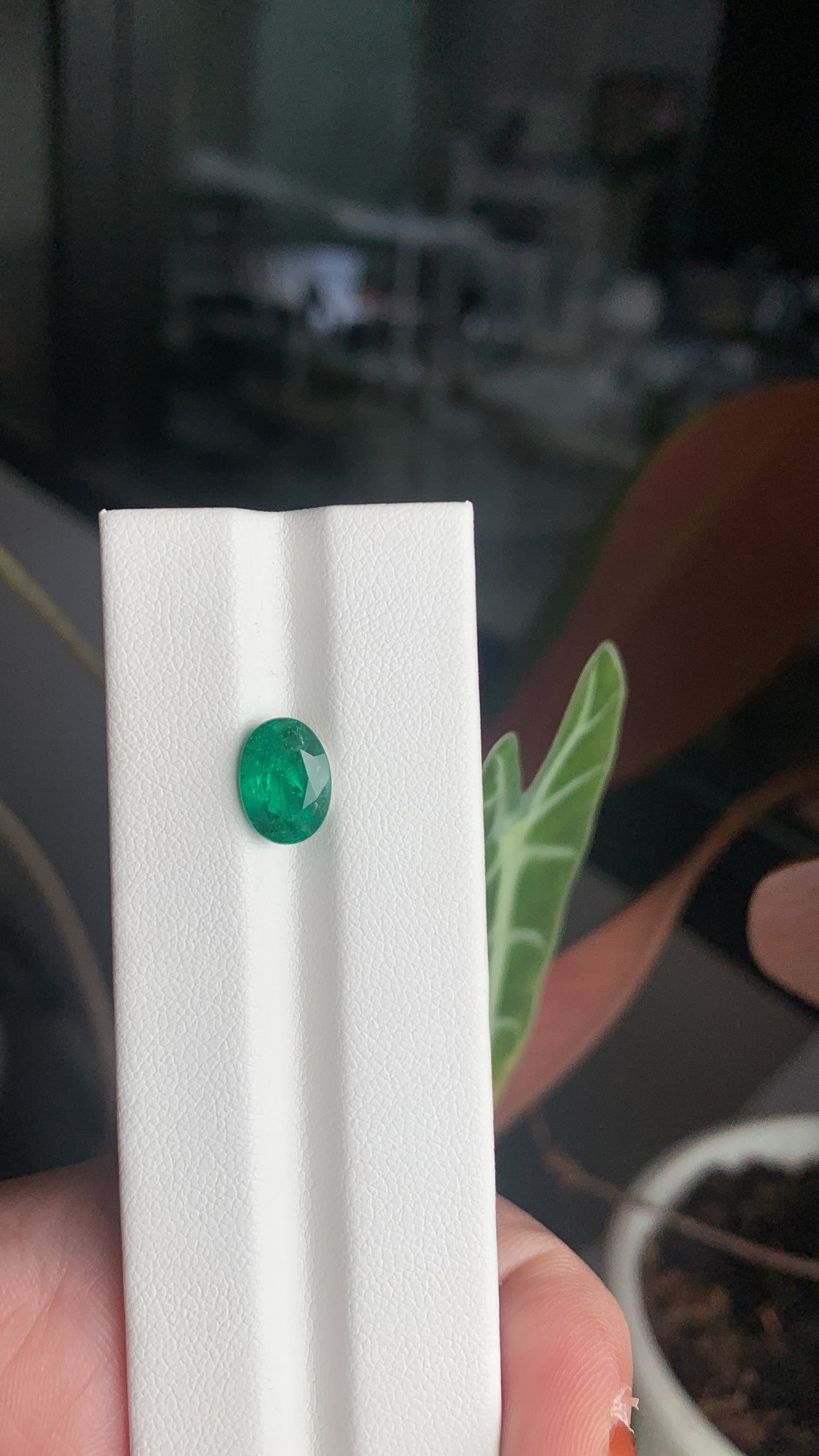 EX-050 Emerald Oval 1.91cts 9.69 x 6.93 x 4.54 mm