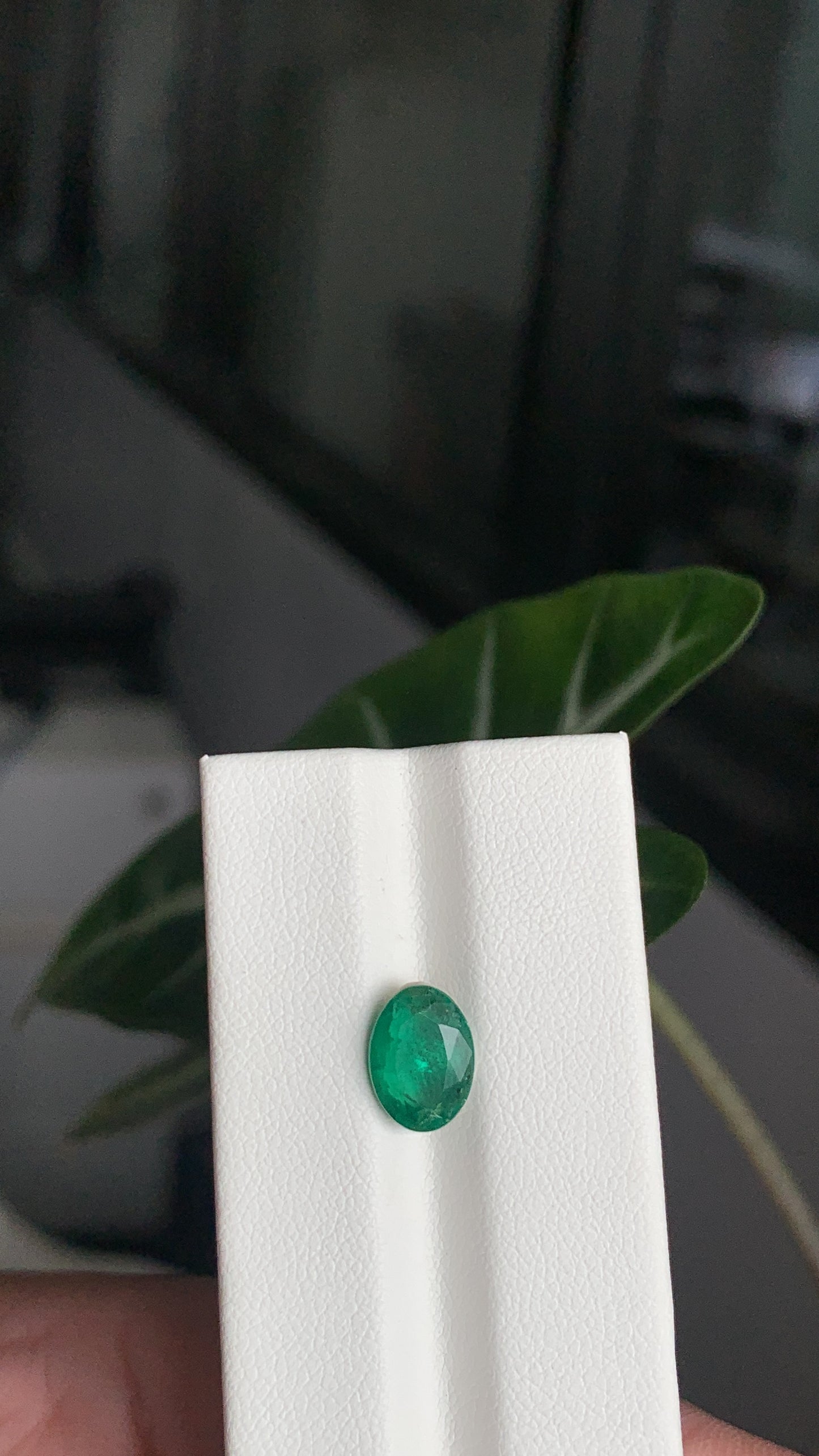 EX-059 Emerald Oval 1.69cts 9.30 x 6.85 x 4.60 mm GFCO