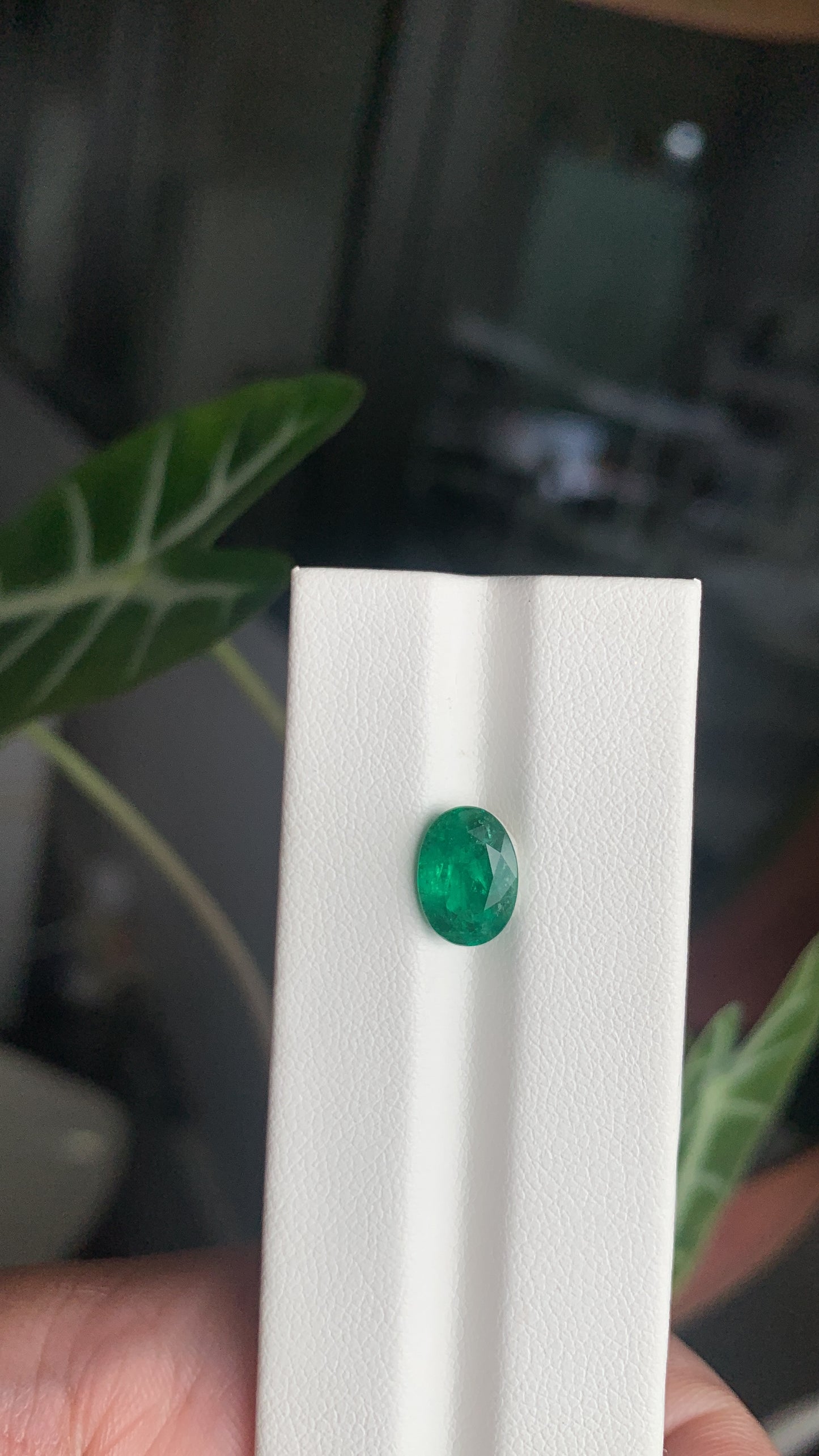 EX-050 Emerald Oval 1.91cts 9.69 x 6.93 x 4.54 mm