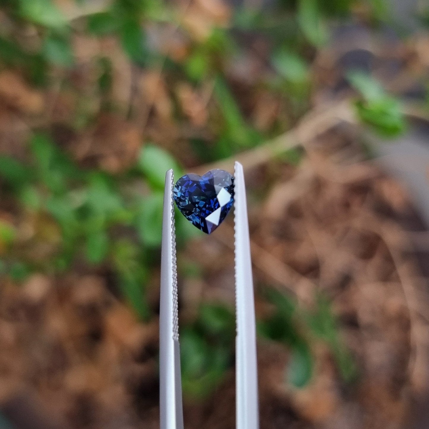 No Heat Heart Shape Sapphire from Madagascar with Certificate Royal Blue Colour 1.92 CTS