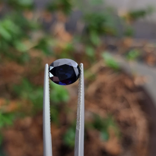 Royal Blue Pearshape Ceylon Sapphire with GFCO Certificate 4.17 CTS