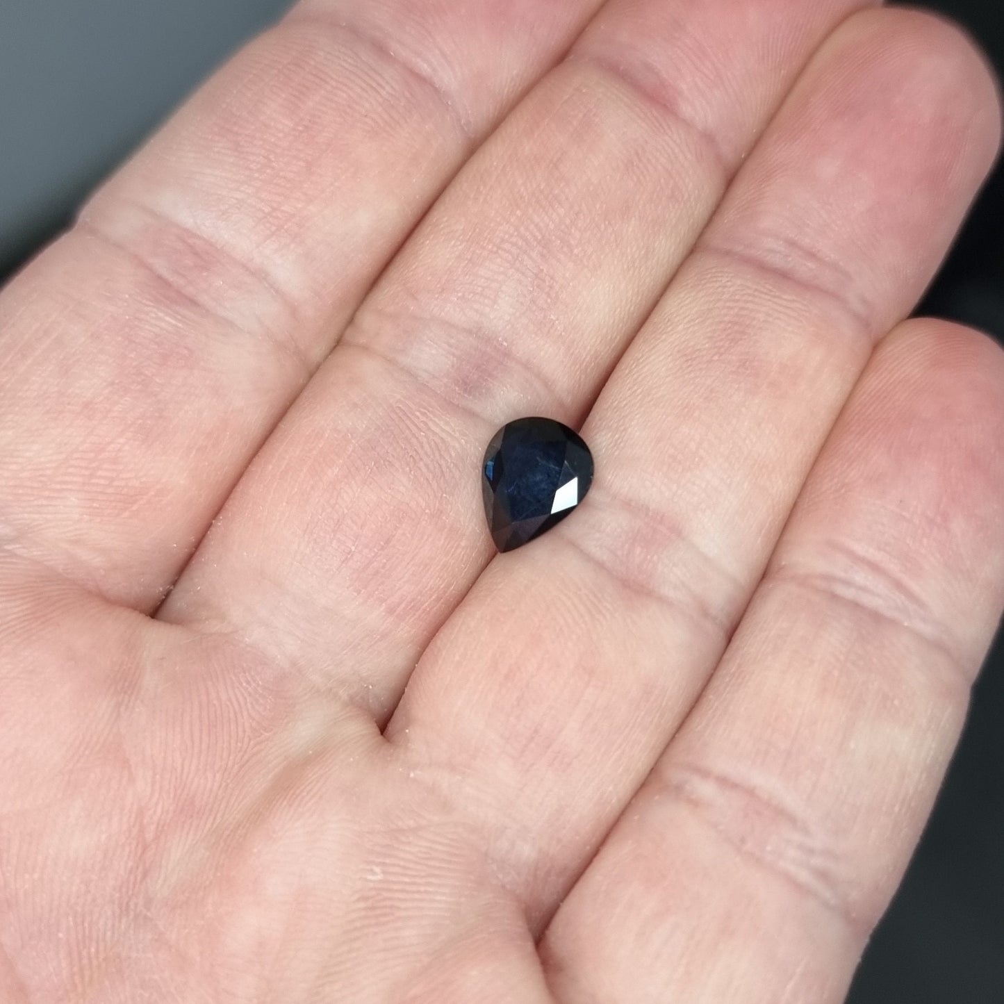 2.15 Carats Pear Sapphire