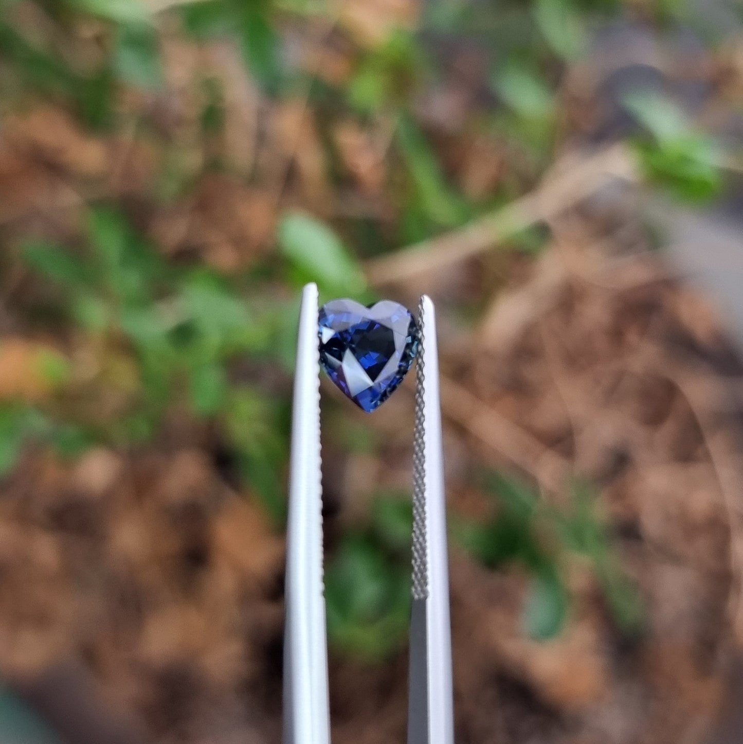 No Heat Heart Shape Sapphire from Madagascar with Certificate Royal Blue Colour 1.92 CTS