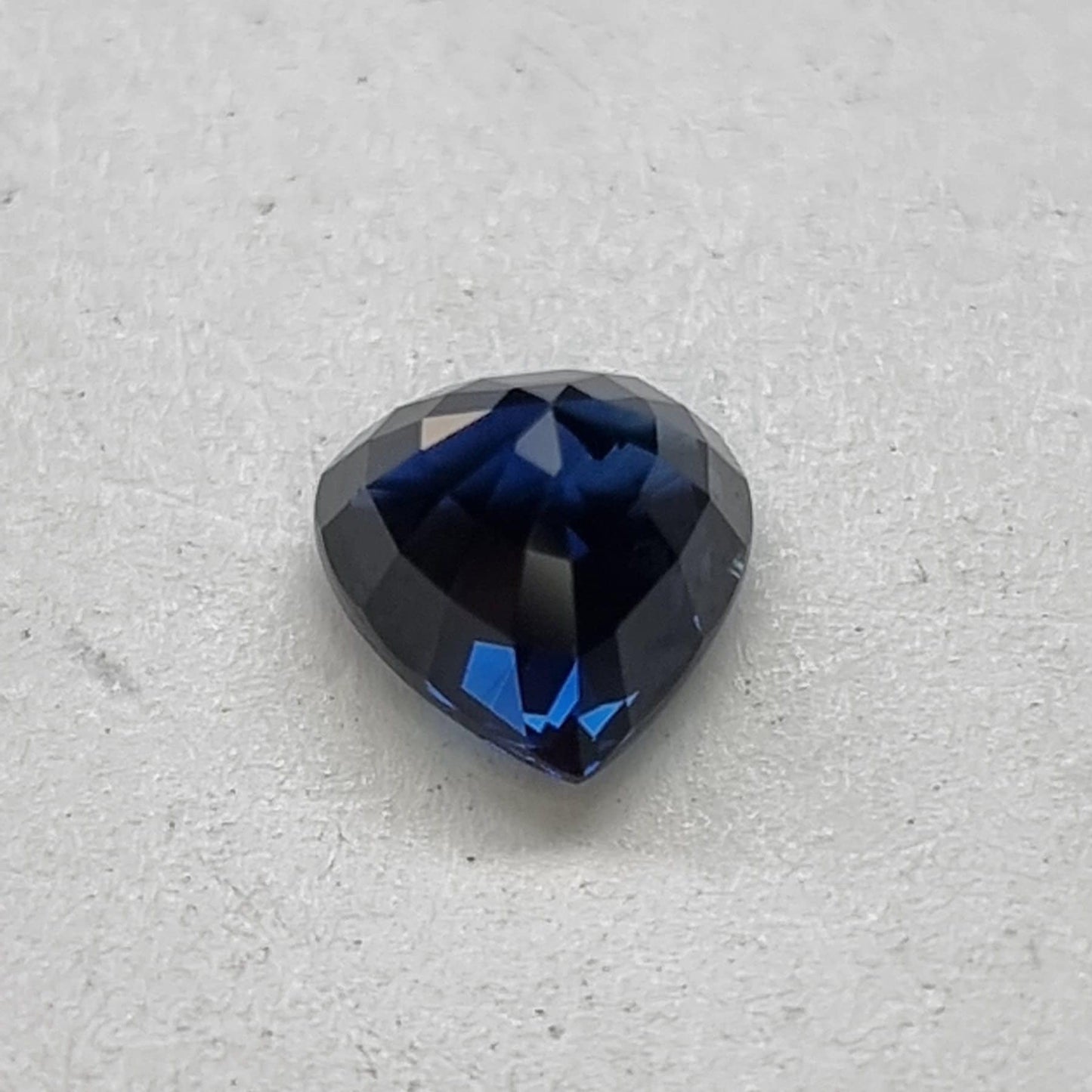 No Heat Heart Shape Sapphire from Madagascar with Certificate Royal Blue Colour 1.92 CTS