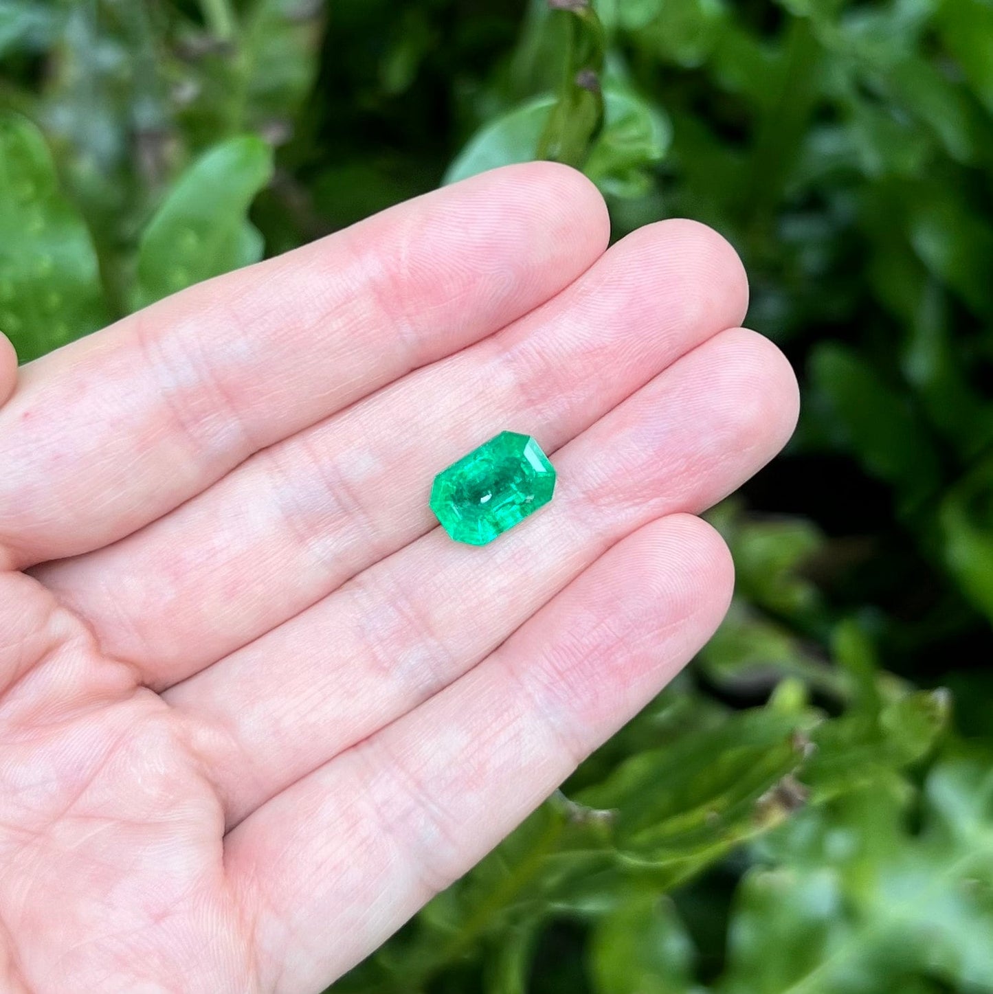 Ural Octagon Emerald 4.49 CTS with GRS