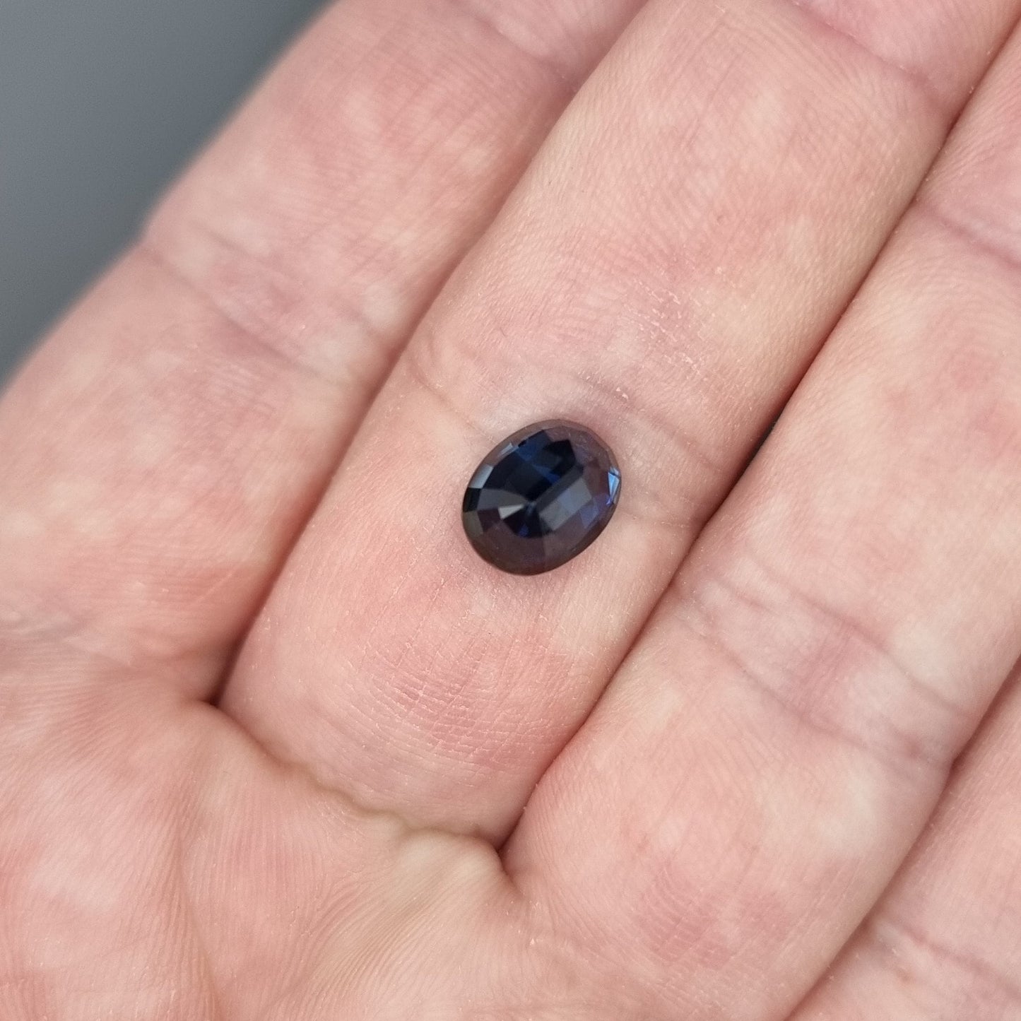 2.84 Oval Blue Sapphire