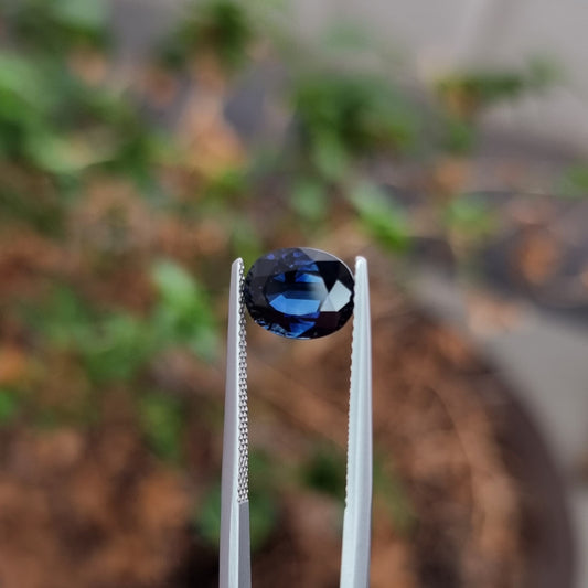 2.84 Oval Blue Sapphire