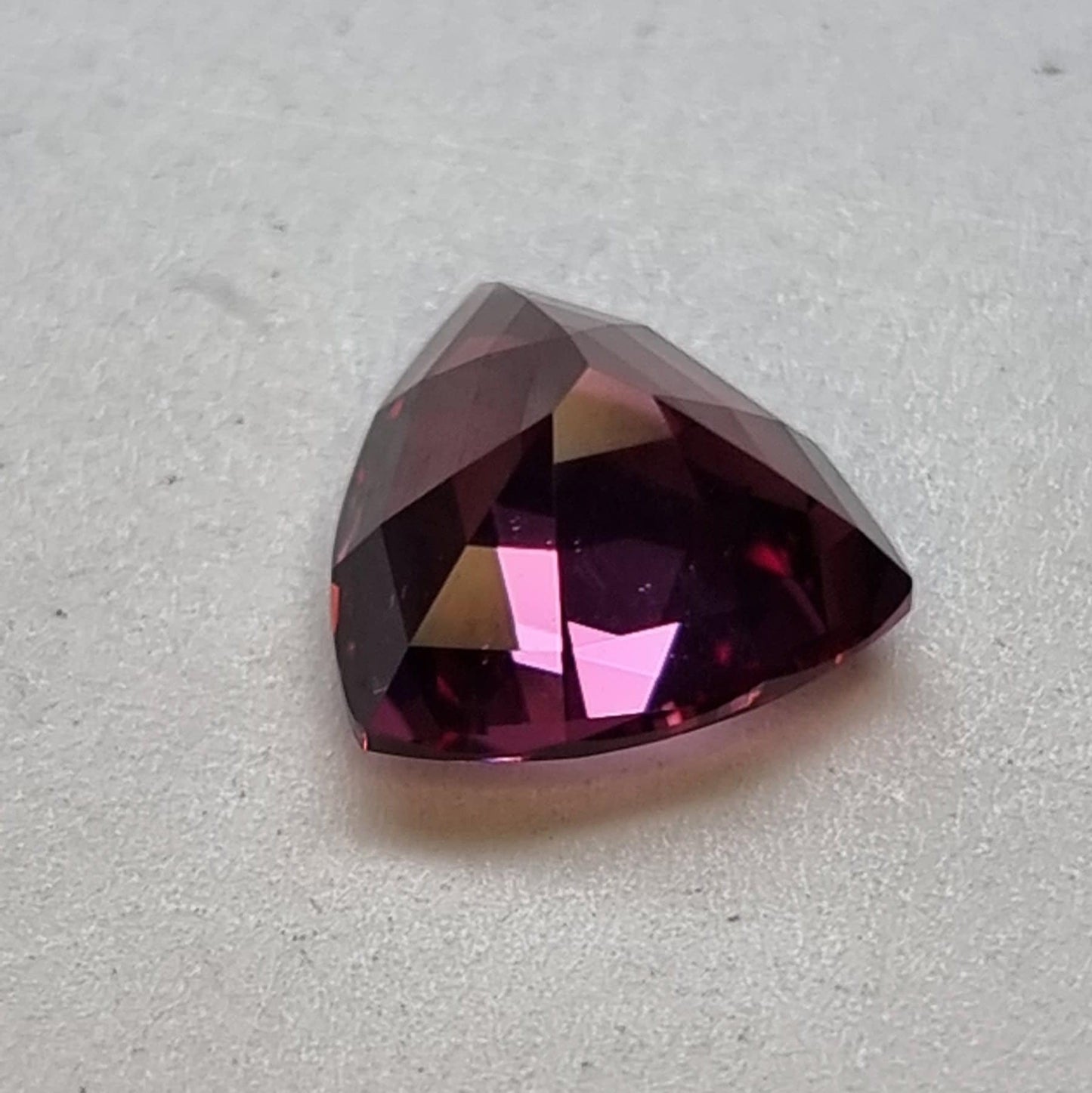 Precision Cut Tanzanian Rhodolite Garnet 3.47 Carats with Certificate