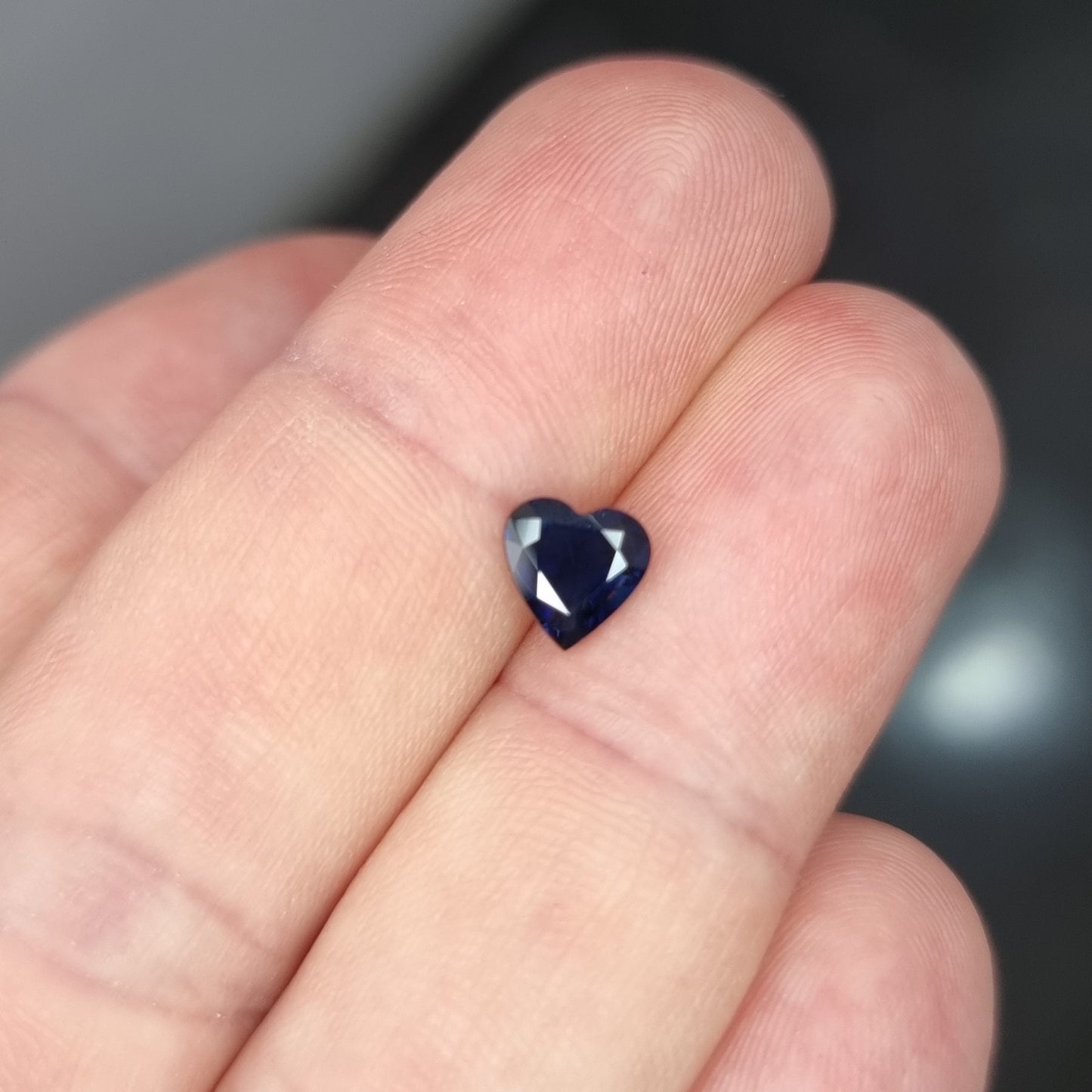 1.24 CTS Madagascar Certified Heart Sapphire